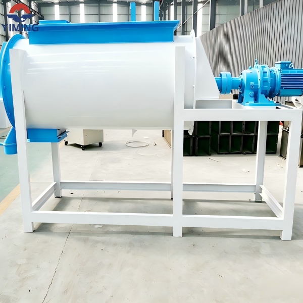 Single shaft ribbon mixer