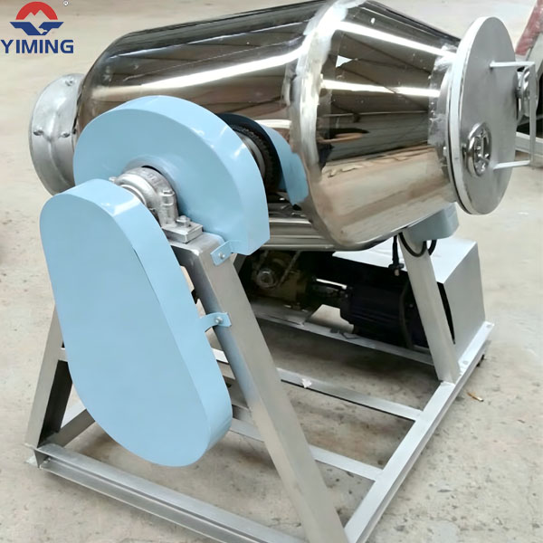 Drum shape additive mixer