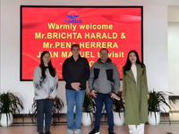 Welcome Venezuelan customer to visit